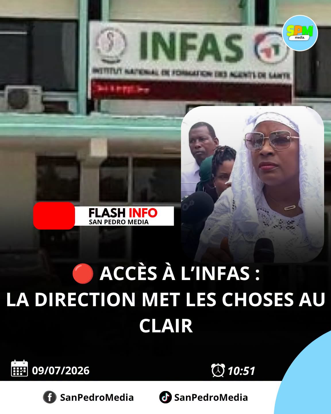 COTE D’IVOIRE : l'INFAS rappel des règles d'admission