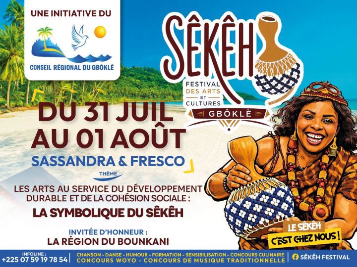 SEKEH FESTIVAL DES ARTS ET CULTURES DANS LE GBOKLE